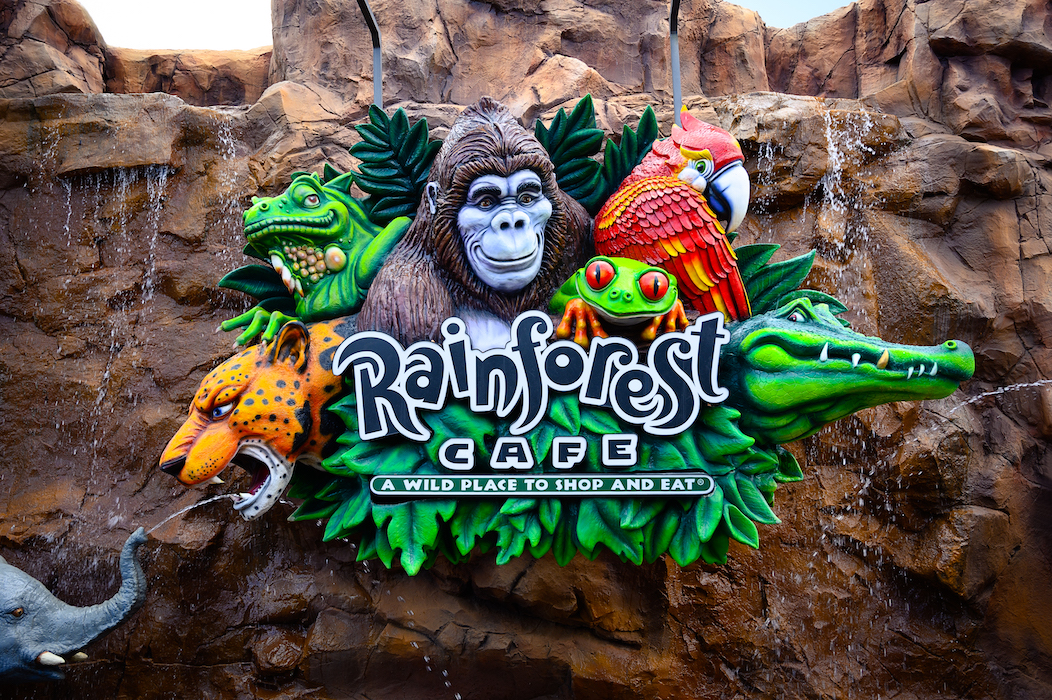 logo do Rainforest Cafe