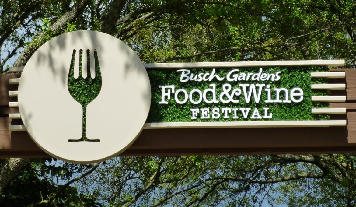 Busch Gardens Food & Wine Festival Disney à Vista