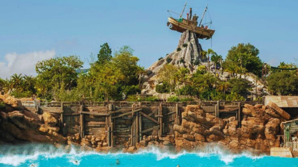 Navio Miss Tilly no Disney's Typhoon Lagoon