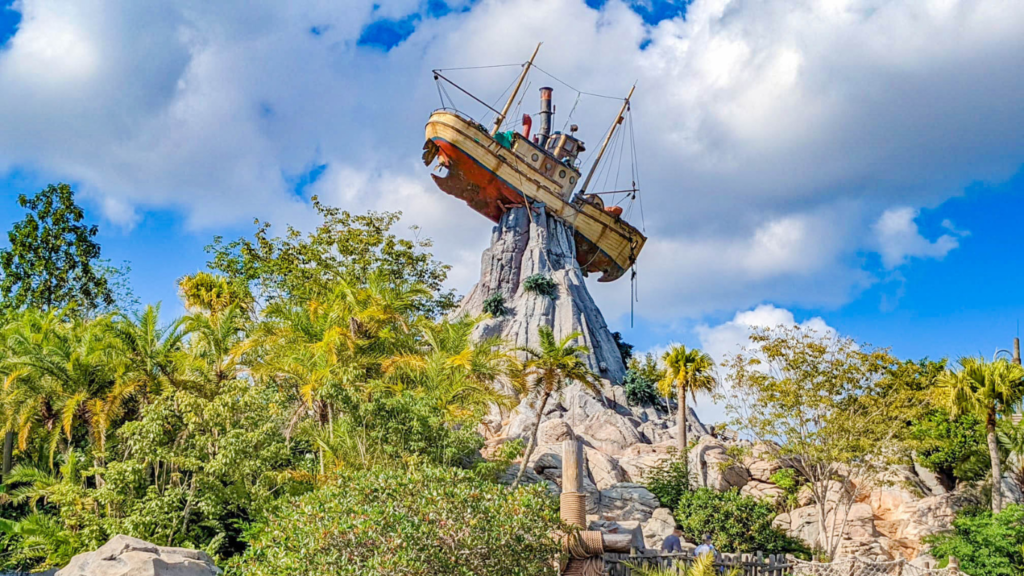 Navio Miss Tilly no Disney's Typhoon Lagoon